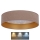 Brilagi - LED Plafondlamp VELVET STAR LED/24W/230V d. 40 cm 3000K/4000K/6400K beige/goud