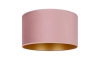 Duolla - Plafondlamp ROLLER 1xE27/15W/230V diameter 40 cm roze/gouden
