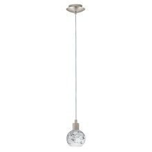 Eglo - LED Hanglamp aan een koord MY CHOICE 1xE14/4W/230V  chroom/wit/zwart