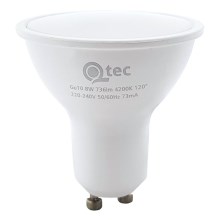 LED Lamp Qtec GU10/8W/230V 4200K