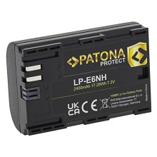 PATONA - Batterij Canon LP-E6NH 2250mAh Li-Ion Protect EOS R5/R6