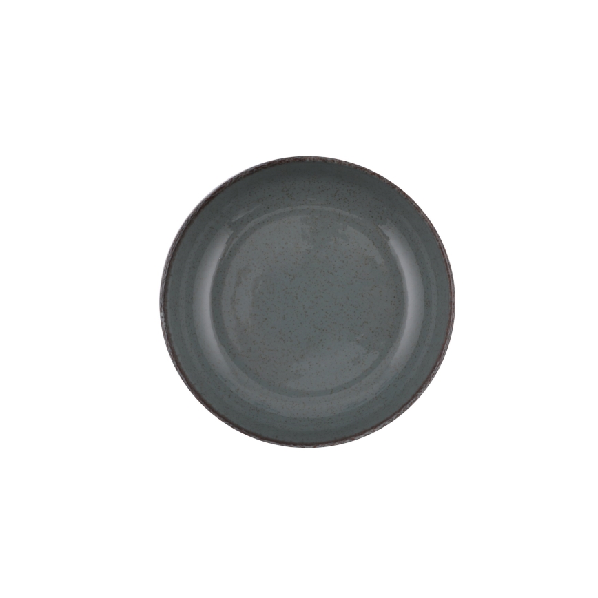 16-delige serviesset, grijs/porselein