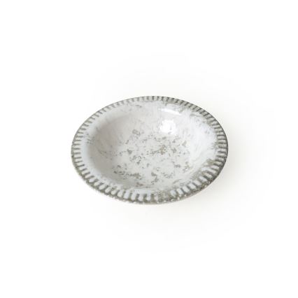 18-delig servies, grijs/keramiek