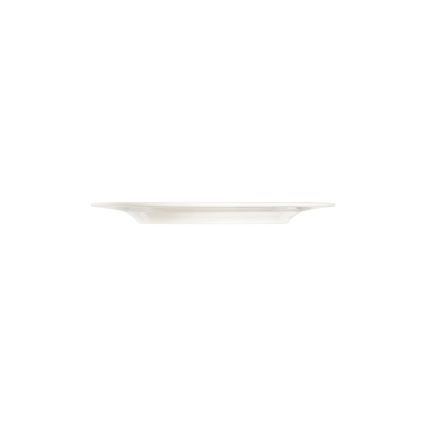 18-delig serviesset crème/zilver/porselein