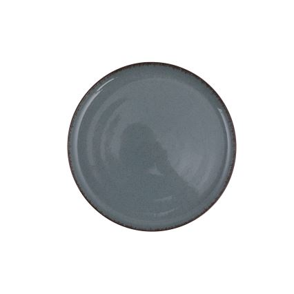 18-delige serviesset, blauw porselein