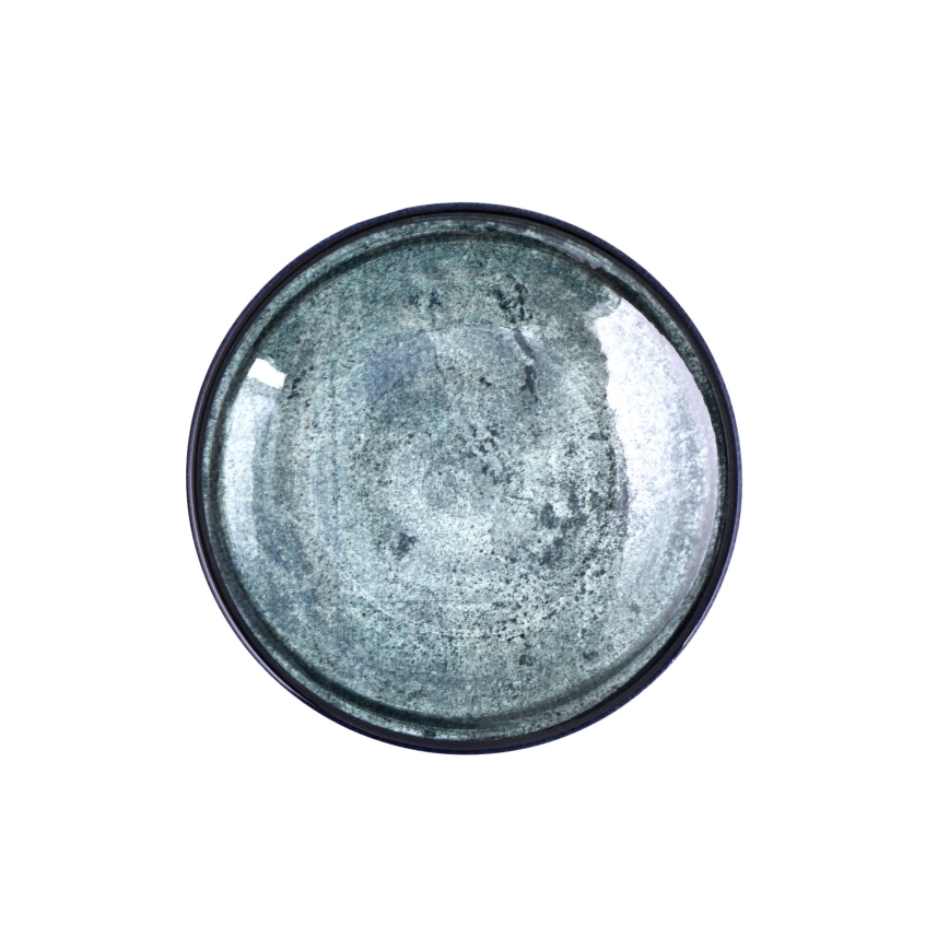 18-delige serviesset blauw/porselein