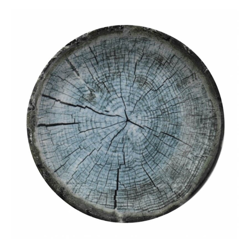 18-delige serviesset blauw/porselein
