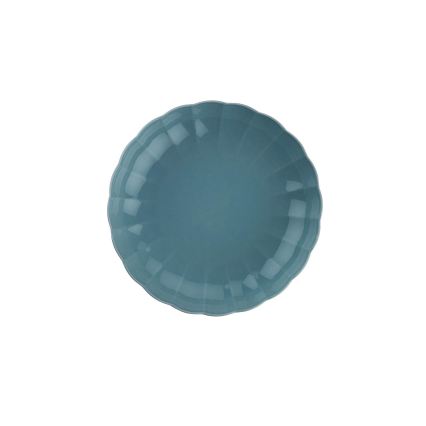 18-delige serviesset, blauw/porselein