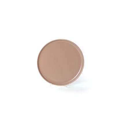 18-delige serviesset, bruin/keramiek