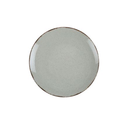 18-delige serviesset, groen/porselein