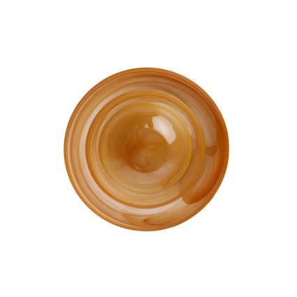 18-delige serviesset oranje/glas