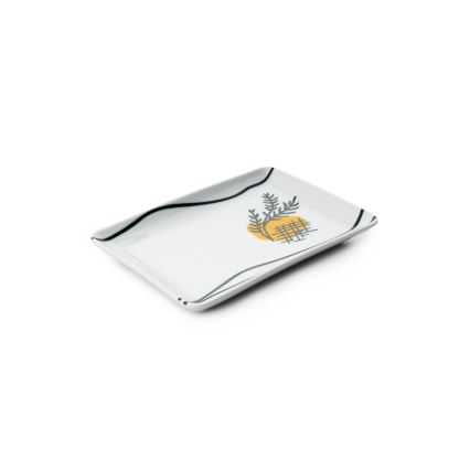 18-delige serviesset veelkleurig/porselein