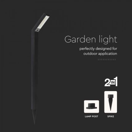 2-in-1 LED-zonnelamp LED/1,5W/3,7V IP65 1500 mAh