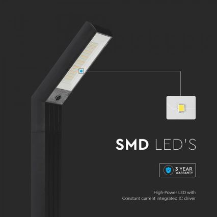 2-in-1 LED-zonnelamp LED/1,5W/3,7V IP65 1500 mAh