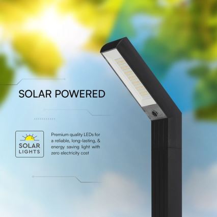 2-in-1 LED-zonnelamp LED/1,5W/3,7V IP65 1500 mAh