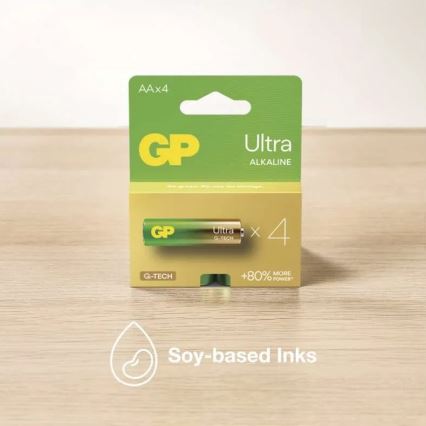 2 st. Alkaline batterij C GP ULTRA 1,5V