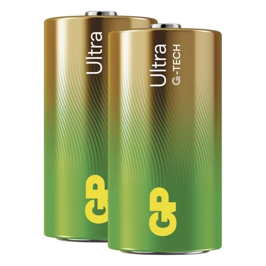 2 st. Alkaline batterij C GP ULTRA 1,5V