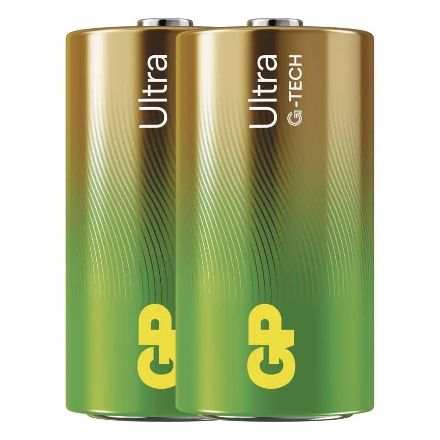 2 st. Alkaline batterij C GP ULTRA 1,5V