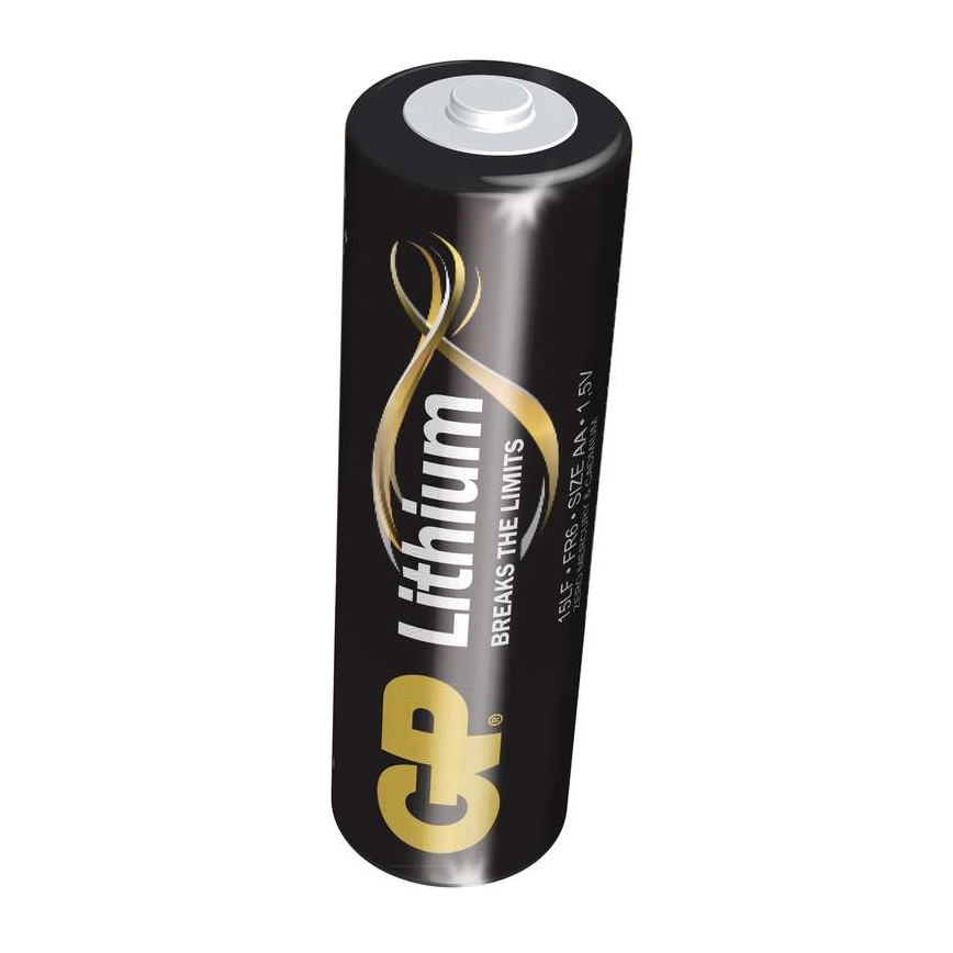 2 st. Lithium batterij AA GP LITHIUM 1,5V