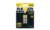 2 st. Oplaadbare batterijen AAA RAVER NiMH/1,2V/400 mAh