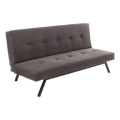 2-zits slaapbank BAKU grijs