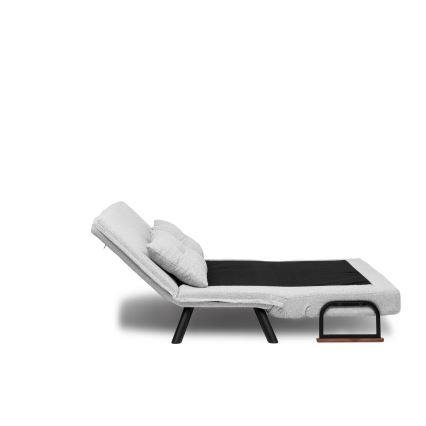 2-zits slaapbank QIRA, grijs