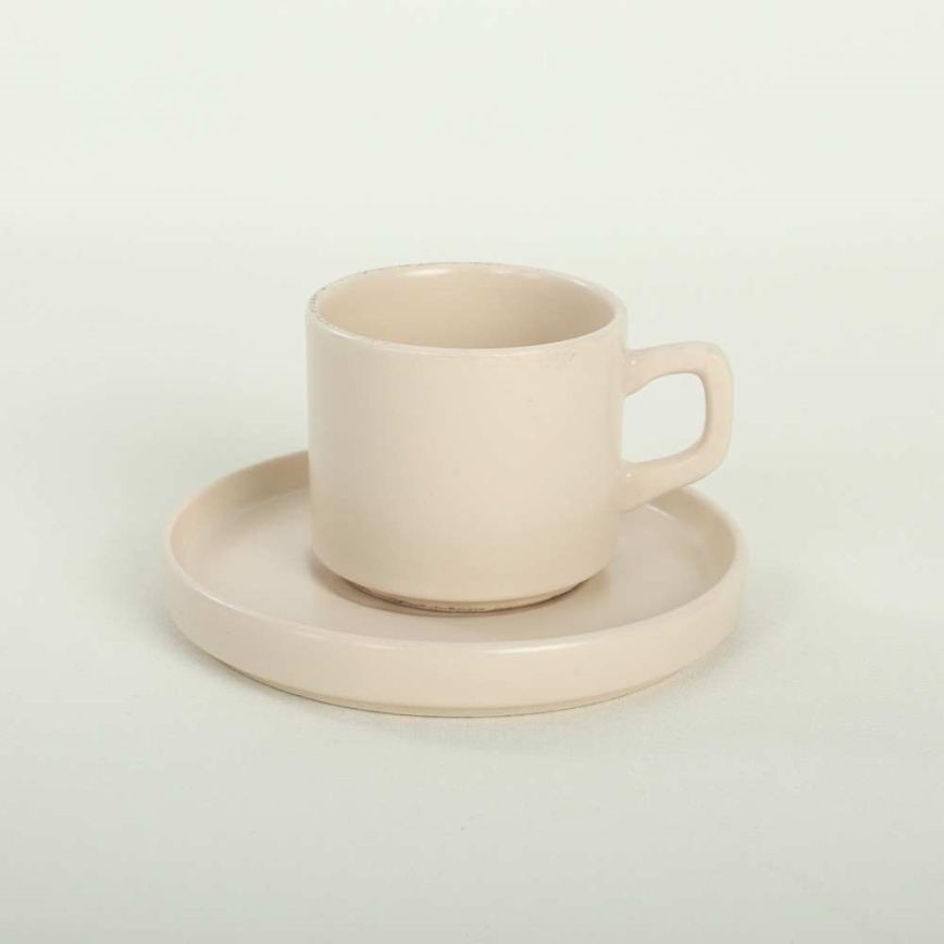 20-delige serviesset, kleurrijk/steengoed