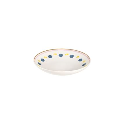 24-delig servies, veelkleurig/porselein