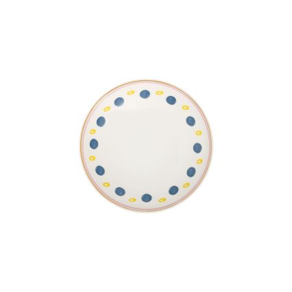 24-delig servies, veelkleurig/porselein