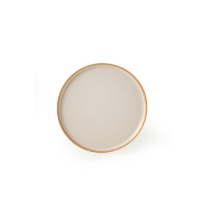 24-delig serviesset beige/keramiek