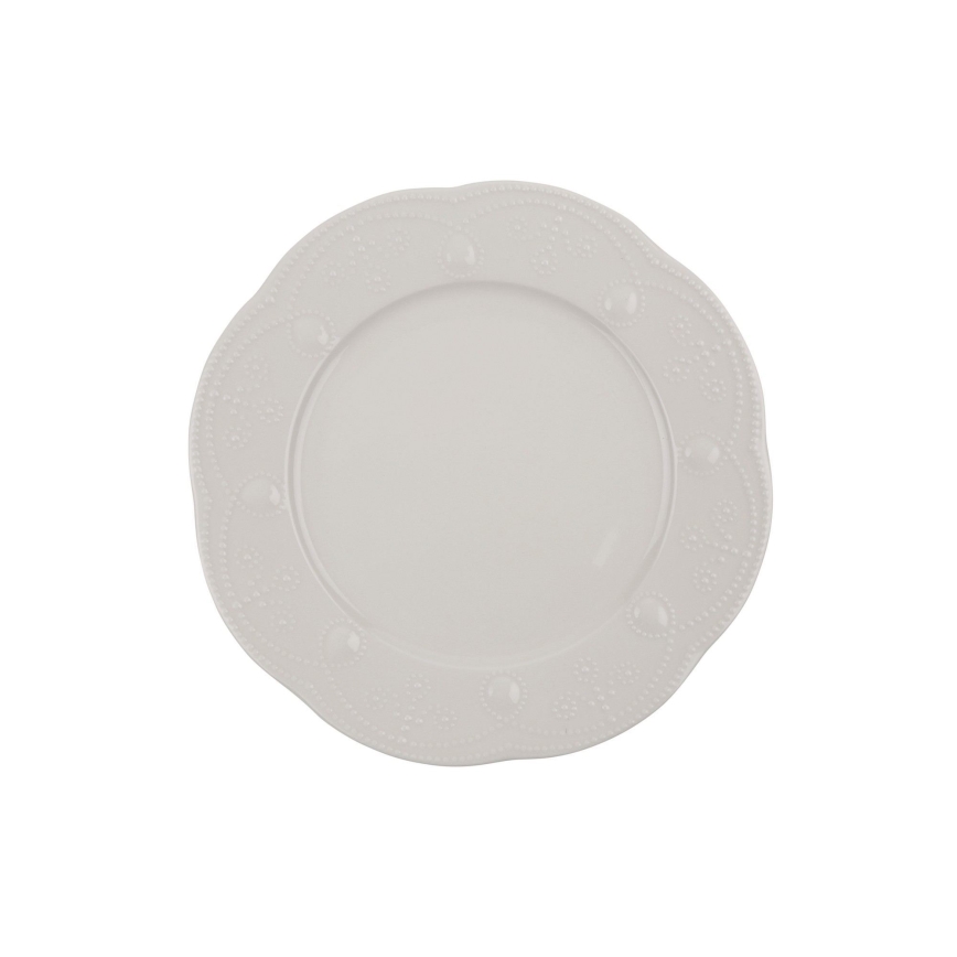 24-delige serviesset crème/porselein