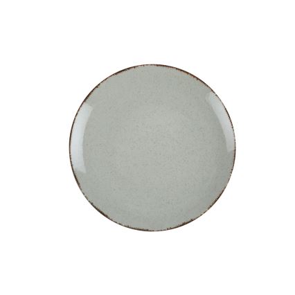 24-delige serviesset, groen/porselein