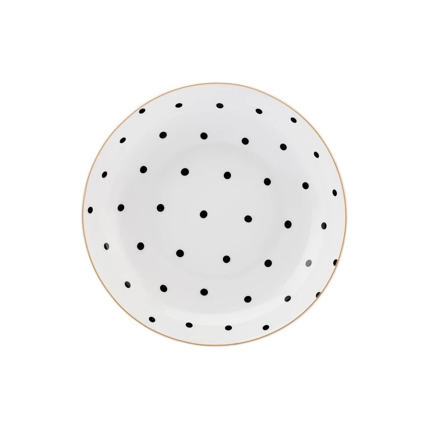 24-delige serviesset, kleurrijk/porselein