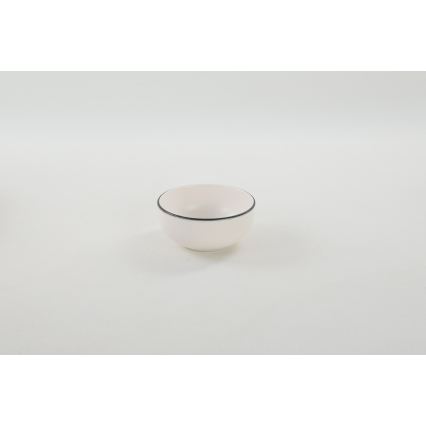 24-delige serviesset veelkleurig/steengoed