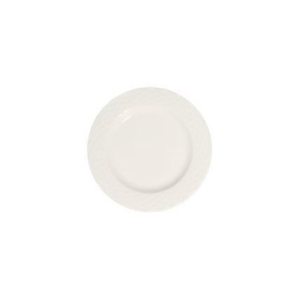 24-delige serviesset, wit porselein