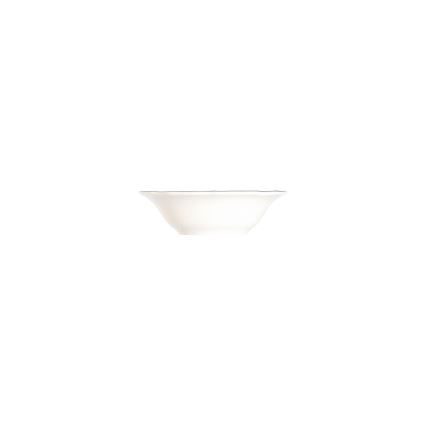 24-delige serviesset, wit/zilver, porselein