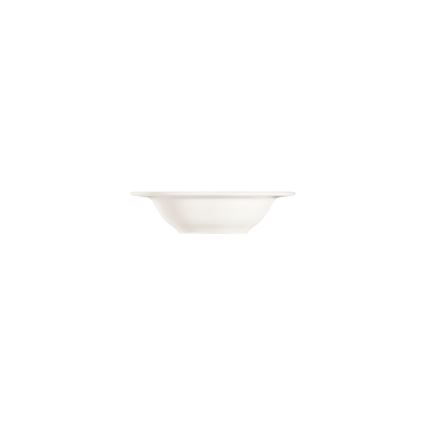 24-delige serviesset, wit/zilver, porselein