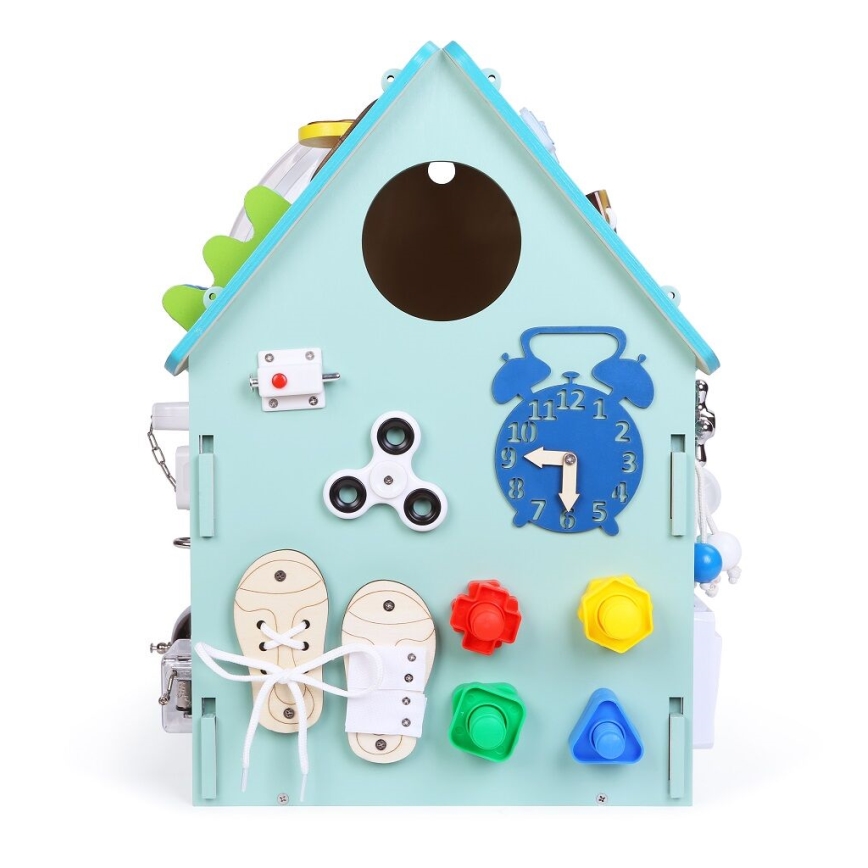 2Kids Toys - Activity bord huis blauw