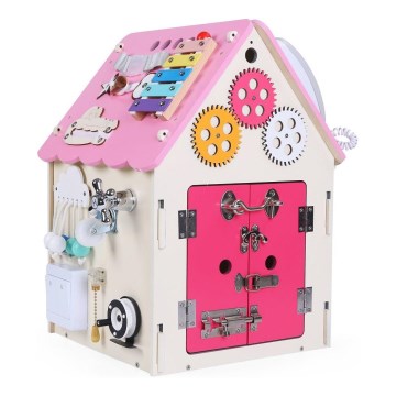 2Kids Toys - Activity bord huis roze