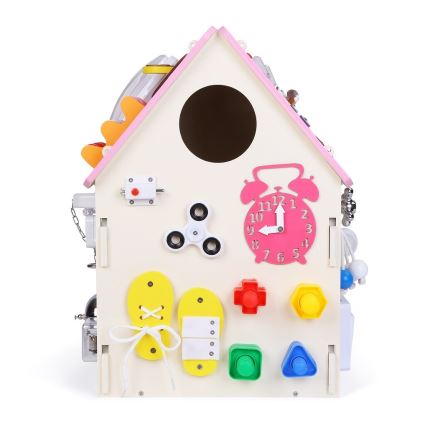 2Kids Toys - Activity bord huis roze