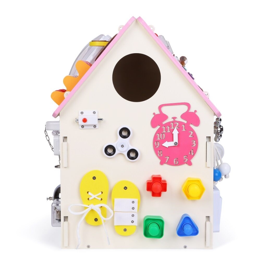2Kids Toys - Activity bord huis roze