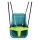 2Kids Toys - Kinderplastic schommel turquoise/groen