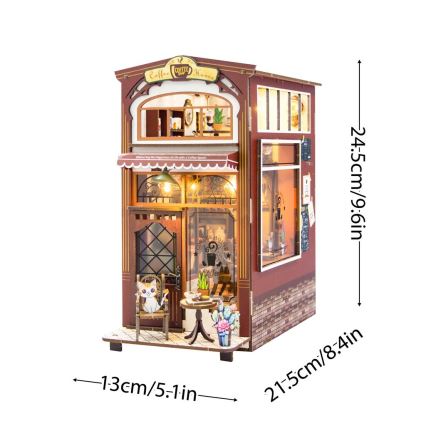 2Kids Toys - LED Boekenstop Café 2xAAA