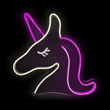 2Kids Toys - LED Neon-wanddecoratie LED/5W/USB eenhoorn