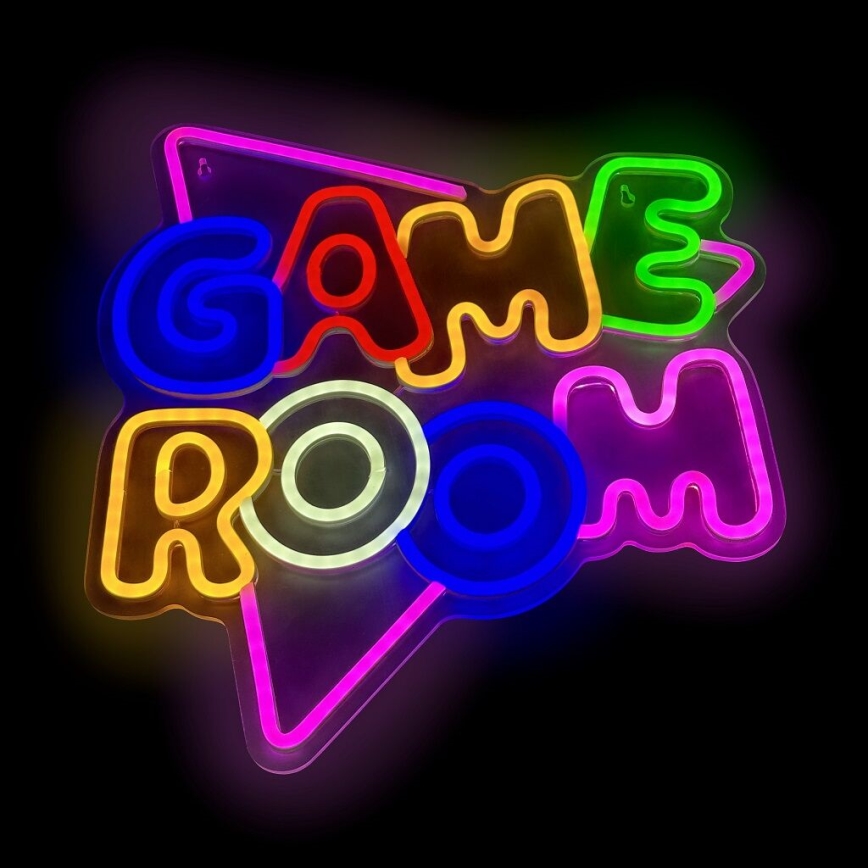 2Kids Toys - LED Neon-wanddecoratie LED/5W/USB game room