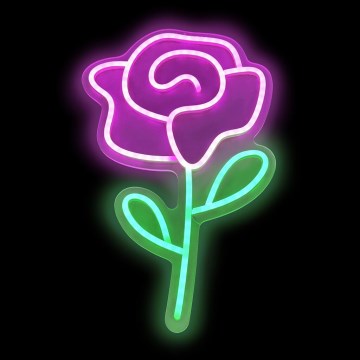 2Kids Toys - LED Neon-wanddecoratie LED/5W/USB roze