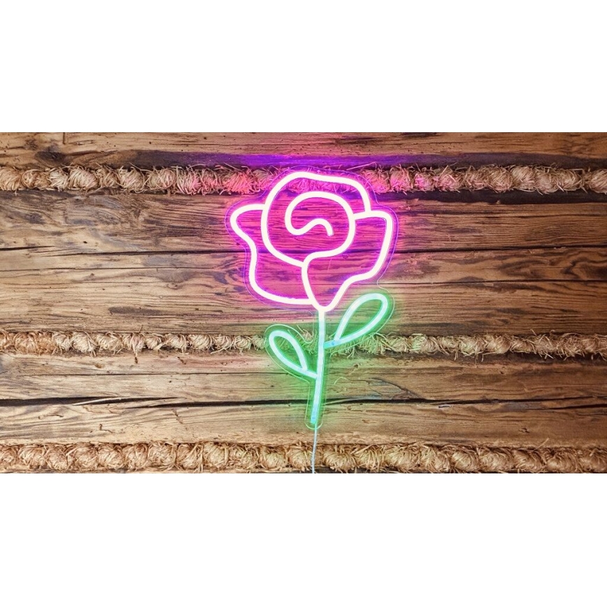 2Kids Toys - LED Neon-wanddecoratie LED/5W/USB roze