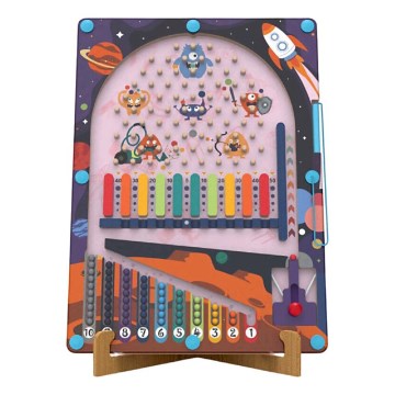 2Kids Toys - Magnetische pinbal Ruimte 2-in-1