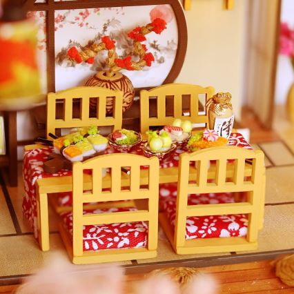 2Kids Toys - Miniatuur van een huis Luxe sakuravilla 2xAAA
