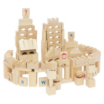 2Kids Toys - Naturel houten blokken, 220 stuks